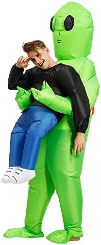 Hacosoon Inflatable Chicken Costume, Ride on Rooster Costume for Adult, Funny Halloween Inflatable Costume 3 41QtzokLwQL. AC
