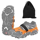 Homgoday Winter Outdoor Sport Eiskrallen - Thermoplastisches Elastomer & Edelstahl - Wanderungen & Stadtspaziergänge Model42021447