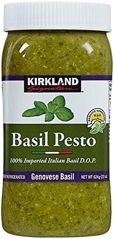 Signature Expect More Italian Basil Pesto, 22 oz