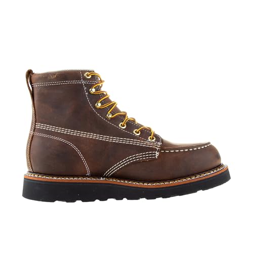 Thorogood Men's American Heritage 6" Moc Toe Wedge Work Boot3