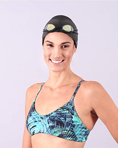 Fabíola Molina Top Para Natação Com Compressão 927, Multicolorido, Tamanho P/S