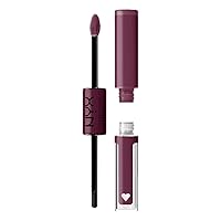 Vista 11 de NYX Professional Makeup Shine Loud, lápiz labial líquido de larga duración con brillo labial transparente, trituradora