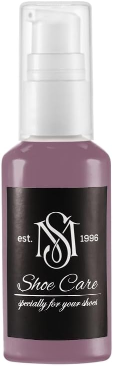 Nutritive Leather Spray - NCS S 5020-R30B Blackest Charcoal Lavender - Deep Conditioning & Shoe Color Restoration for Smooth Leather by MAVI STEP - 1.70 fl oz / 50 ml