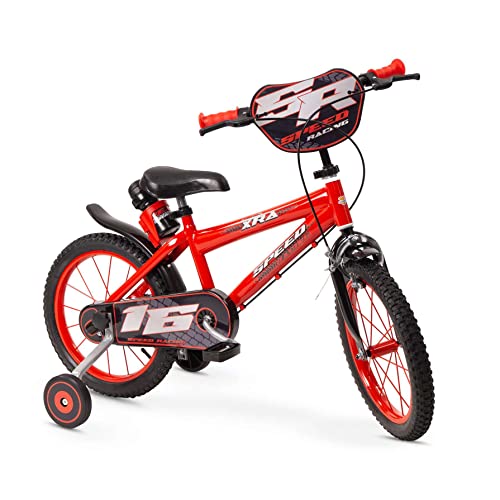 TOIMSA Bicicleta Roja 16 Pulgadas Speed Racing