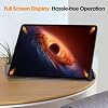 Funda para Honor MagicPad 4 12.3" 2026, Cubierta Folio Delgada de TPU y PU con Auto Sleep/Wake, Soporte de Doble Ángulo y Protección Antichoque (Azul) 8