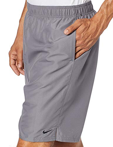 Swim Volley Shorts - Comprimento 9 Nike Homens M Cinza