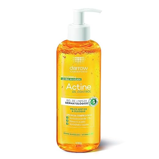 DARROW ACTINE OIL CONTROL GEL DE LIMPEZA 400G
