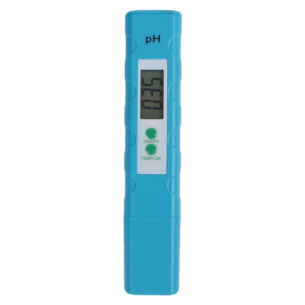 Aundhegrtt Digital PH Meter Pocket Pen Water Quality Tester PH Temp Test Pocket Pen for Aquarium Swimming Pool