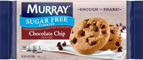 Murray Sugar Free Cookies, Chocolate Chip, 8.8 Ounce Tray