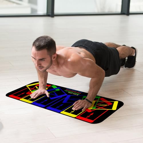 Mat de flexiones de PU duradero con nivel de confort elevado 6