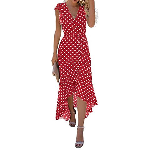 GRECERELLE Floral Maxi Dress with V-Neck Cover