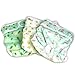 PET MAGASIN Couches Lavables pour Chiens (Paquet de 3) - Couches pour Chiens et Réutilisables avec Un Grand Pouvoir Absorbant pour Les Animaux Mâles et Femelles, Chiens, Chiots (Pattern, L)