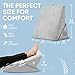 AllSett Health Adjustable Bed Wedge Pillow for Sleep Apnea, 7 in 1 Body Positioner Bed Wedge Pillow for Sleeping, Acid Reflux Pillow, GERD, Anti Snore Sleep Apnea Pillow, Heartburn