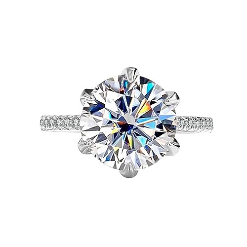 [FFIODOZ] _ChO 5ct bh/O[/sN AbTiCg O p D J[ VVS1 _Ch S925 X^[OVo[  w ؖt(White,6)