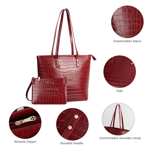 Image of Chinllo Tote Bag for Women, Medium Top Handle Handbags Purse