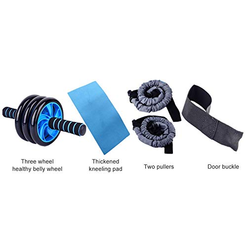 Rueda Abdominal con cinturón de puerta para entrenar en casa 6