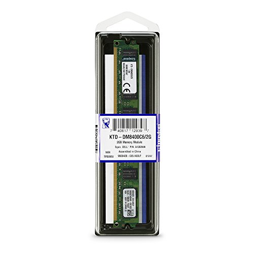 Kingston Technology 2 Gb Ddr2 Cl6 Dimm Memory 2 800 Mhz (Pc2 6400) 240-Pin Sdram Single (Not A Kit) Ktd-Dm8400C6/2G #TOP2