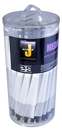 Jware Medium Size Cones | 100 Pack | Pre-Rolled King Size Rice Rolling Papers Clean Tasteless and Odorless Papers with Efficient Adhesion