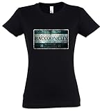 Corte clásico - Regular Fit Raccoon City Sign Mujer Girlie Women T-Shirt - Zombie Wesker Umbrella Game Movies Logo Resident Nemesis Zombi Biohazard Evil Tamaños S - 5XL