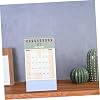 Desk Calendar Minimalist Desktop Calendar for Office and Home Use Daily Month Planner Aesthetic Design Yearly Schedule Chic and Portable for Easy Organization