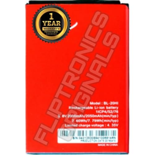 Image of BL-20HI Battery for itel-A23 2050 mah Battery with 1 Year Warranty**** (I207)