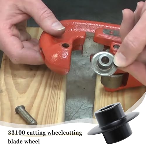 33100 Pipe Cutter Replacement Wheel Fits for Ridgid Model F-514,For Ridgid Heavy Duty Pipe Cutter 1A, 2A, 42A, 202, 360, 820, 364, 732(2pcs)