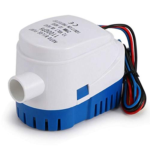 Pompe de cale automatique 12V idéale pour vider l'eau des soutes de plaisance