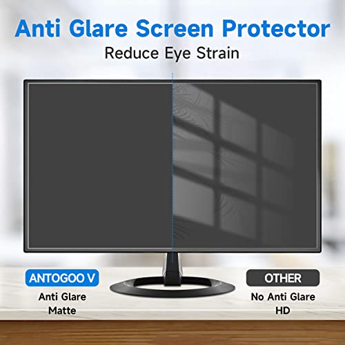 2 Pack 27 Inch Anti Glare Computer Screen Cover, For 27 Inch Lg/Sceptre/Hp/Samsung/Msi/Asus/Aoc/Dell/Philips/Viewsonic With 16:9 Aspect Ratio Widescreen Monitor, Eye Protection Matte Anti Glare Film #TOP1