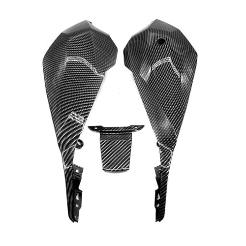 Carénage arrière CBR650R look carbone avec panneaux latéraux de protection