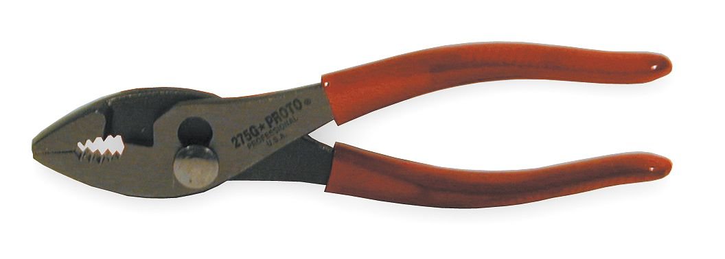 Slip Joint Pliers, 8-1/16 In, 1-3/4 In Jaw