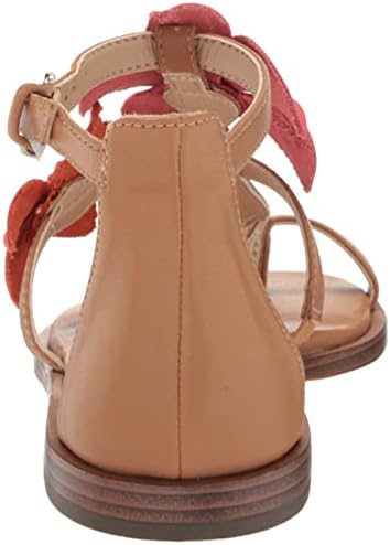 Naturalizer Womens Farah Leather Ankle Strap Flat Sandals Tan Review | Image 2
