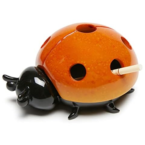 Fantasy Ashtray Ash Holder for Smokers Cigarettes Desktop Decoration Garden Statue Gift Outdoor Lawn Patio Gift for Home Office Balcony Yard Lawn Cover