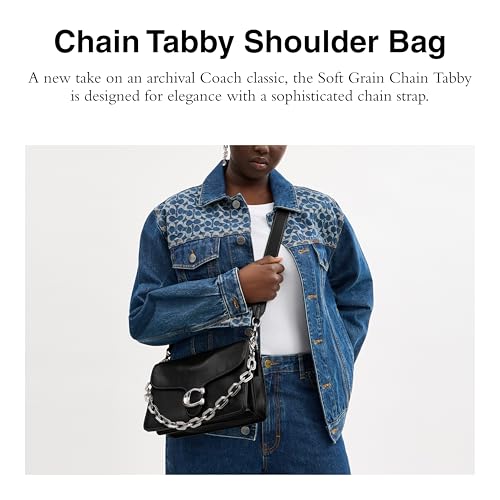 Image of Coach Chain Tabby Shoulder Bag