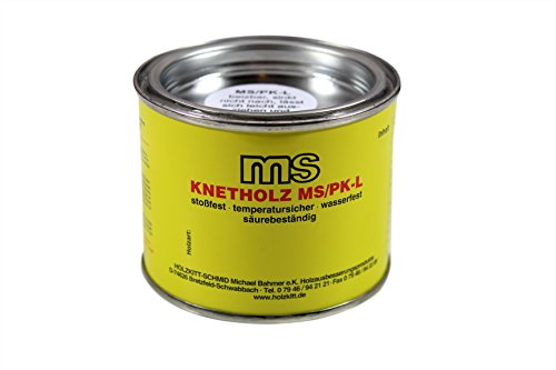 Holzkitt - Knetholz - Reparaturholz schleifbar & lackierbar MS/PK-L 200gr...