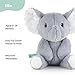 The Peanutshell Plush Elephant Stuffed Animal - 10 inch - Baby Safe - Machine Washable - Soft Elephant Baby Toys, Newborn Infant Toddler, Plushies for Boys Girls, Stuffies, Jungle Safari Nursery