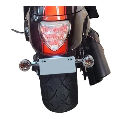 Support de plaque d'immatriculation Suzuki Boulevard M109R pour balade urbaine