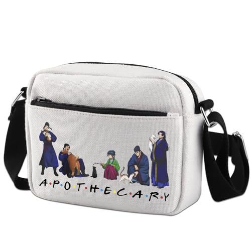 WCGXKO Unisex Cartoon Anime Inspired Crossbody Bag (A Anime HB), 24.8 x 18 x 8 cm