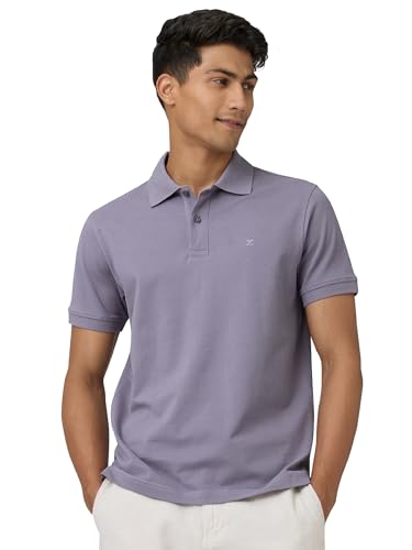 Image of XYXX Men's Nova 100% Combed Cotton Regular Fit Polo T-Shirt