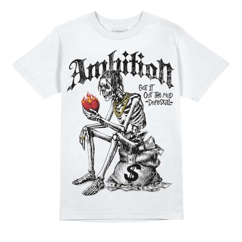 Image of DopeSkill Graphic Tee Streetwear Hip Hop Hypebeast Street Style Unisex T-Shirt Sneaker Colour Matching Shirts Horror Skeleton