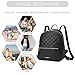 BESMART Cute Leather Small Quilted Backpack for Women, Mini Backpacks Casual Daypacks with 3 Compartments, Fashion Rhombic Jacquard Women’s Backpack for Commute/Work/Travel
