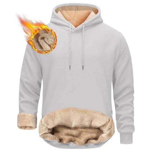 Sweat à capuche pour homme SKFLABOOF en polaire style streetwear oversize