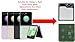 JMBTQ Galaxy Z Flip 5 Back Glass Replacement for Samsung Galaxy Z Flip 5 Back Cover Glass with Tape+Camera Lens+Tools (Graphite Black)
