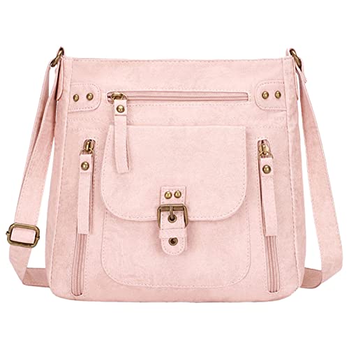 Sac à bandoulière rétro femme grand sac fourre-tout travail rouge