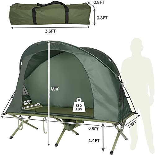 Tangkula 4-in-1 Cot Tent
