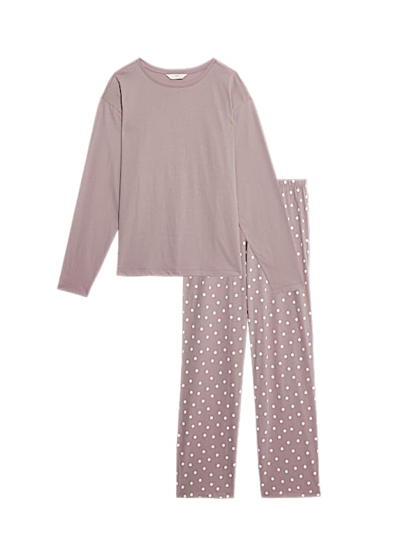 Marks & Spencer Women’s Pajama Set – Comfortable Sleepwear for Women, Soft Cotton PJs, Stylish Nightwear