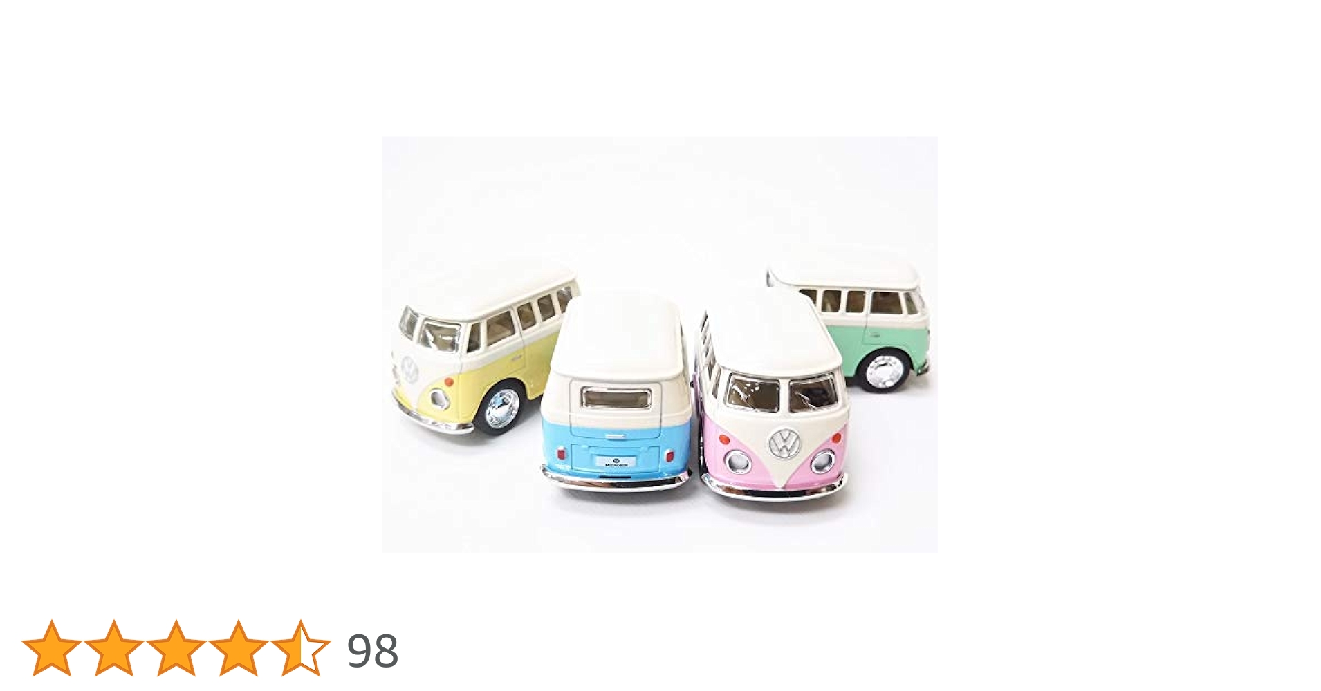 Volkswagen ミニカーセット ４台セット lovelybeetlegarage_vw-129