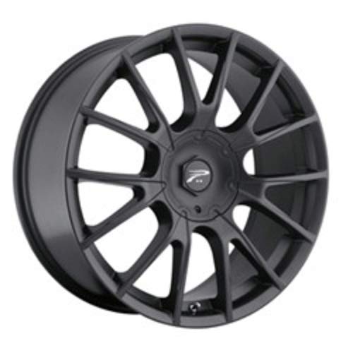 Platinum Marathon Black Painted Wheels 17 In 17x7.5 42 401-7707B+42