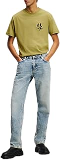 Jeansy Karl Lagerfeld, Męskie, Proste Denim, Prosta Nogawka
