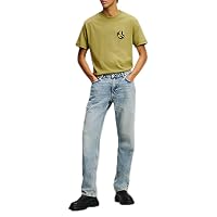 Karl Lagerfeld Jeans Uomo Straight Denim Visual Light Blue 3032