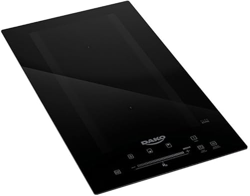 Cooktop de Indução Dako 2 Bocas Preto com Zona Flexível